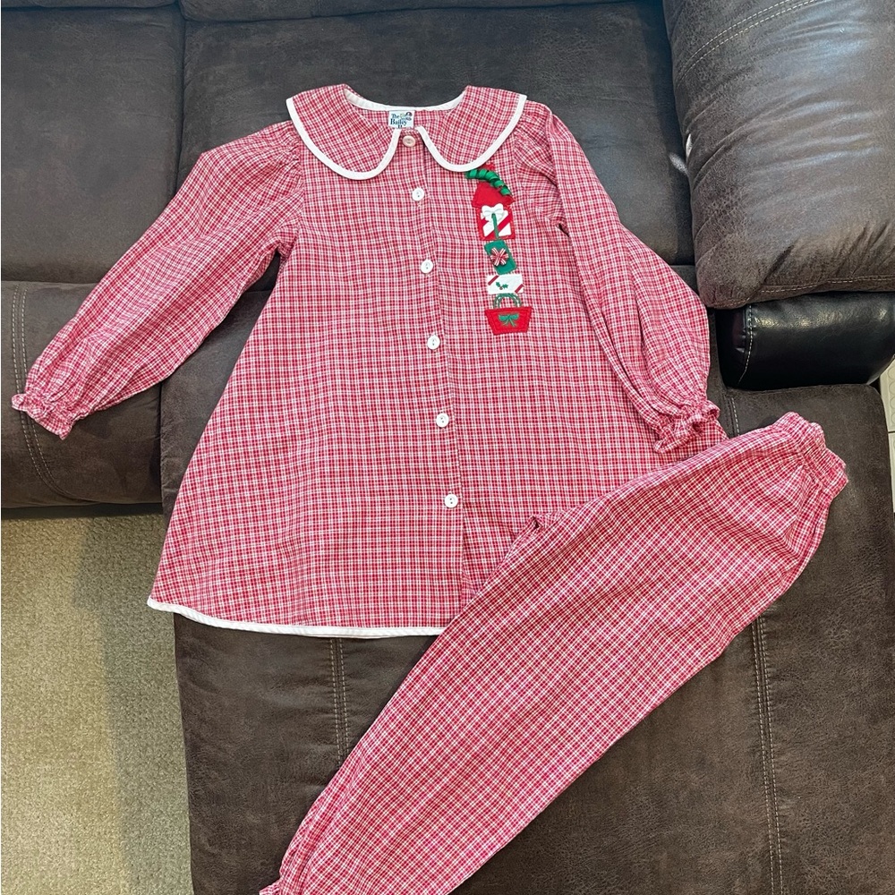 Bailey Boys 6X Christmas Matching Top & Pants - Picture 5 of 6